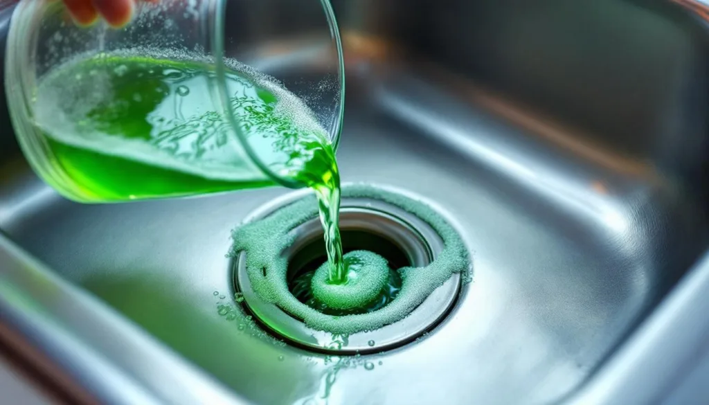 entdecken sie einen einfachen trick, um verstopfte abflüsse schnell zu reinigen – nur ein halbes glas genügt, um den abfluss wieder frei zu machen.