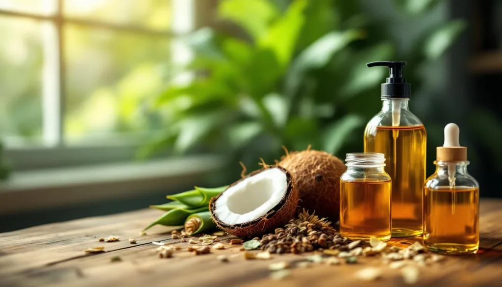 entdecke die natürliche haarpflege mit dieser effektiven mischung – pflegt dein haar sanft und ohne teure produkte.