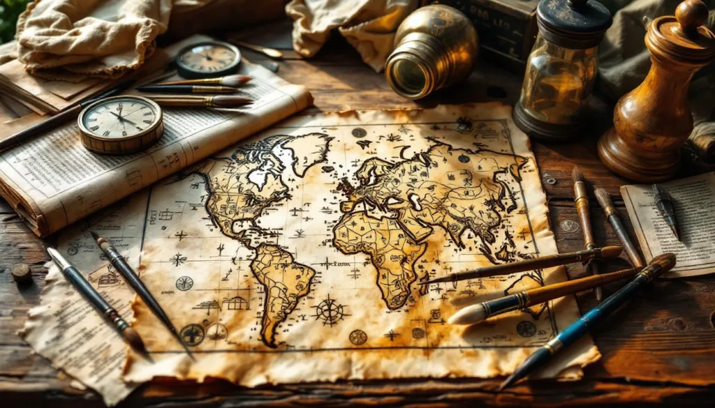 entdecken sie eine faszinierende antike karte, die archäologen seit jahrhunderten begeistert – ganz ohne moderne technik oder drohnen.